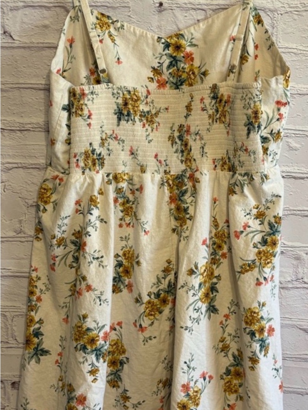 Old navy XXL Floral Sundress. Super cute. Adjustable straps - Picture 4 of 4
